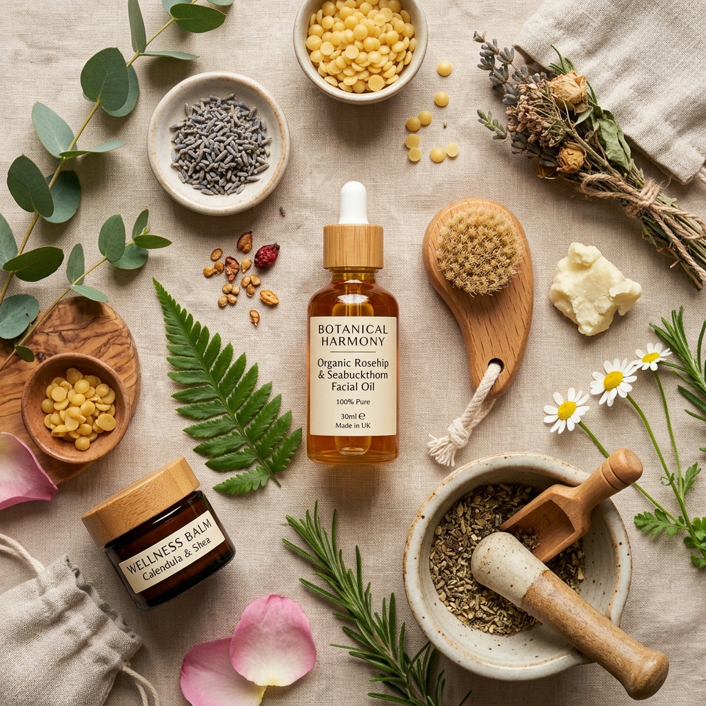 Why Choose Us Natural Flatlay